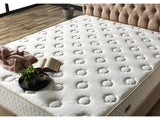 Nevada King Storage Bed With Headboard in Cream from Furnia - Luna Furniture