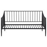 Newbury Metal Twin Daybed Bed Frame Matte Black from Coaster - Luna Furniture