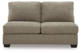 Newellen 3-Piece Sectional and Oversized Ottoman from Ashley - Luna Furniture