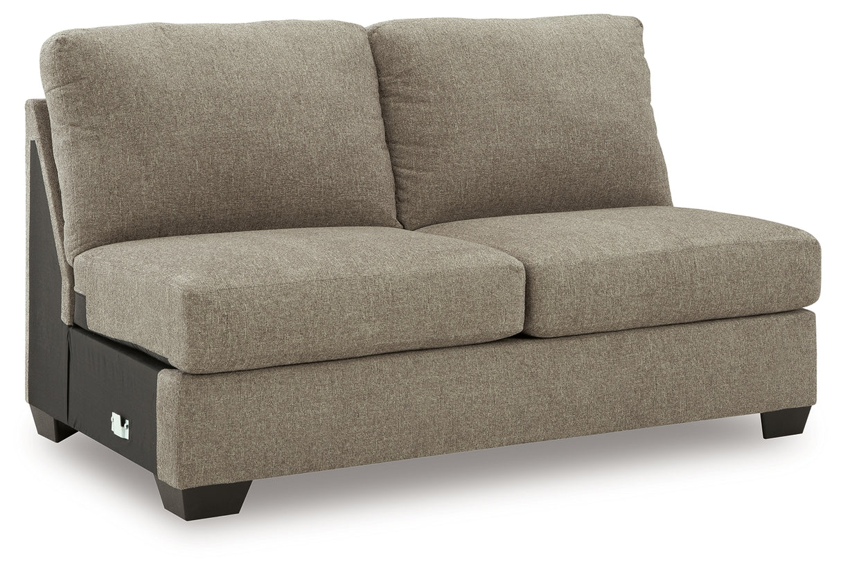 Newellen 3-Piece Sectional and Oversized Ottoman from Ashley - Luna Furniture
