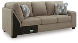 Newellen 3-Piece Sectional and Oversized Ottoman from Ashley - Luna Furniture
