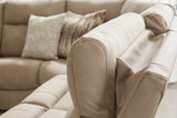 Next-Gen DuraPella Sand 4-Piece Power Reclining Sectional from Ashley - Luna Furniture