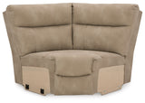 Next-Gen DuraPella Sand 6-Piece Power Reclining Sectional from Ashley - Luna Furniture