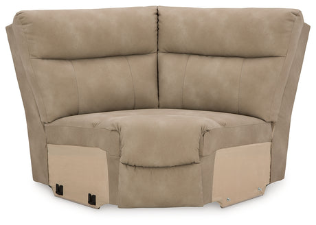 Next-Gen DuraPella Sand 6-Piece Power Reclining Sectional from Ashley - Luna Furniture