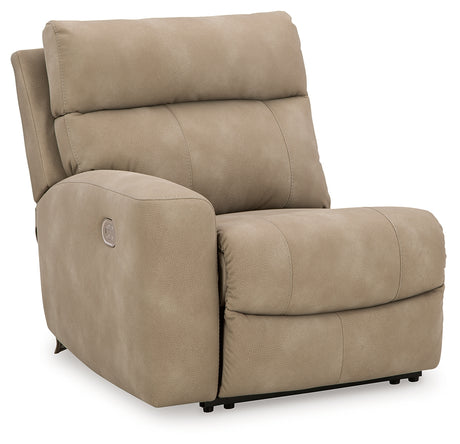 Next-Gen DuraPella Sand 6-Piece Power Reclining Sectional from Ashley - Luna Furniture