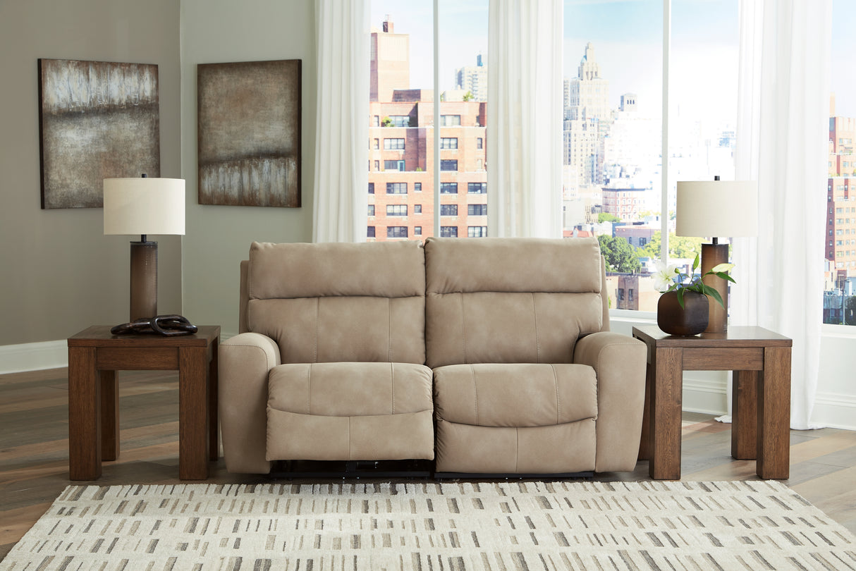 Next-Gen DuraPella Sofa and Loveseat in Sand from Ashley Furniture - Luna Furniture