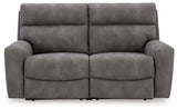 Next-Gen DuraPella Sofa and Loveseat in Slate from Ashley - Luna Furniture