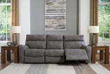 Next-Gen DuraPella Sofa and Loveseat in Slate from Ashley - Luna Furniture
