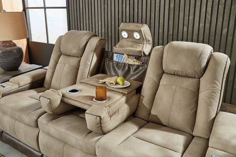 Next-Gen DuraPella Sofa, Loveseat and Recliner in Sand from Ashley Furniture - Luna Furniture