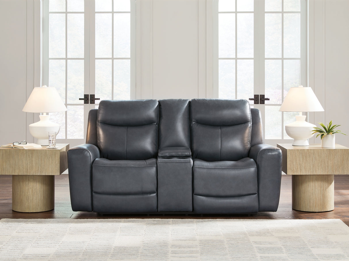 Next Move Admiral Power Reclining Loveseat from Ashley Furniture - Luna Furniture