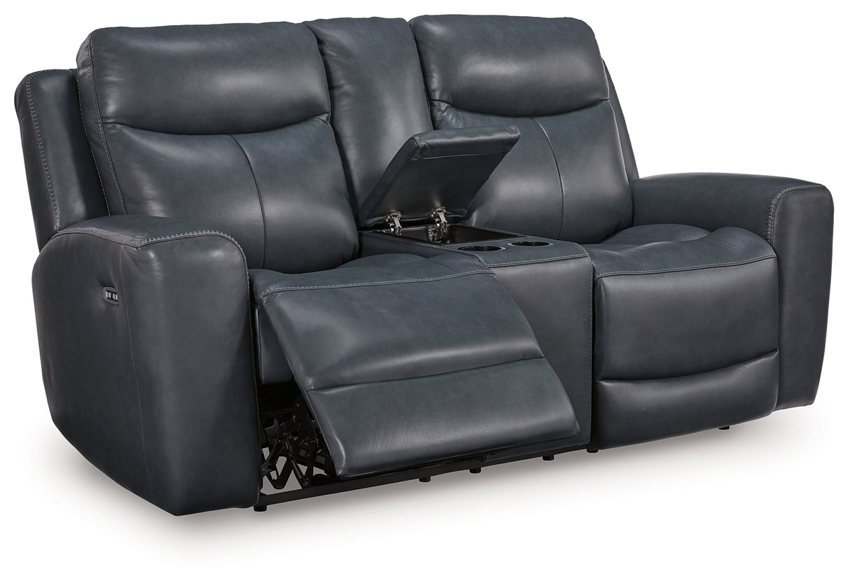 Next Move Admiral Power Reclining Loveseat from Ashley Furniture - Luna Furniture
