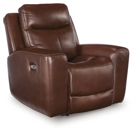 Next Move Mahogany Power Recliner from Ashley Furniture - Luna Furniture