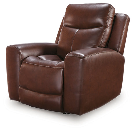 Next Move Mahogany Power Recliner from Ashley Furniture - Luna Furniture
