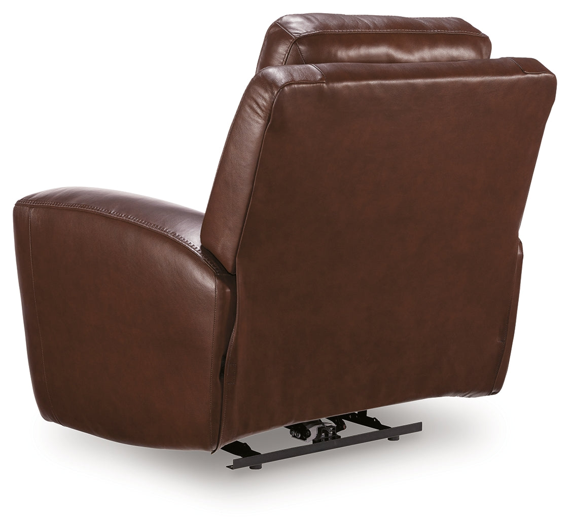 Next Move Mahogany Power Recliner from Ashley - Luna Furniture