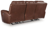 Next Move Mahogany Power Reclining Sofa from Ashley Furniture - Luna Furniture