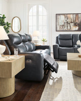Next Move Sofa and Loveseat in Admiral from Ashley - Luna Furniture