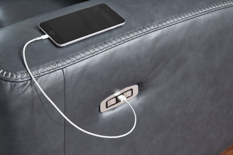 Next Move Sofa and Loveseat in Admiral from Ashley - Luna Furniture