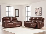 Next Move Sofa and Loveseat in Mahogany from Ashley - Luna Furniture