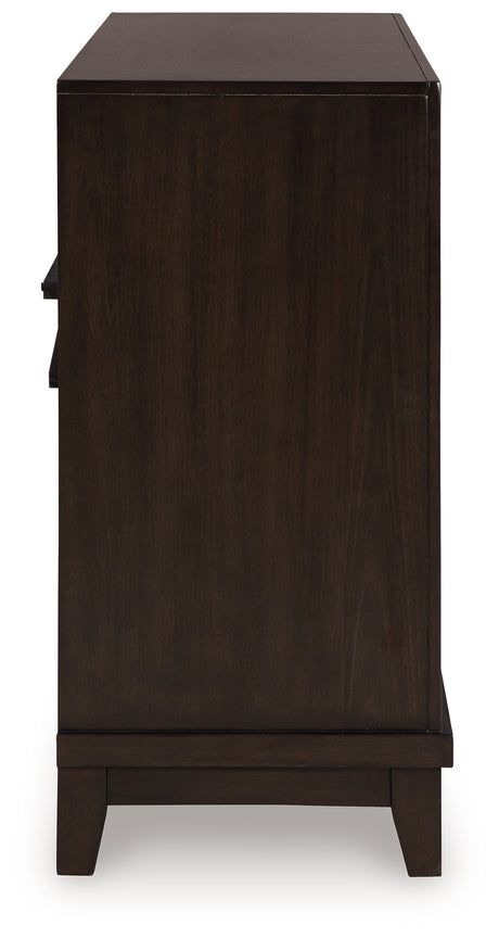 Neymorton Dark Grayish Brown Dresser from Ashley - Luna Furniture