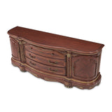 Cortina Honey Walnut Console Cabinet