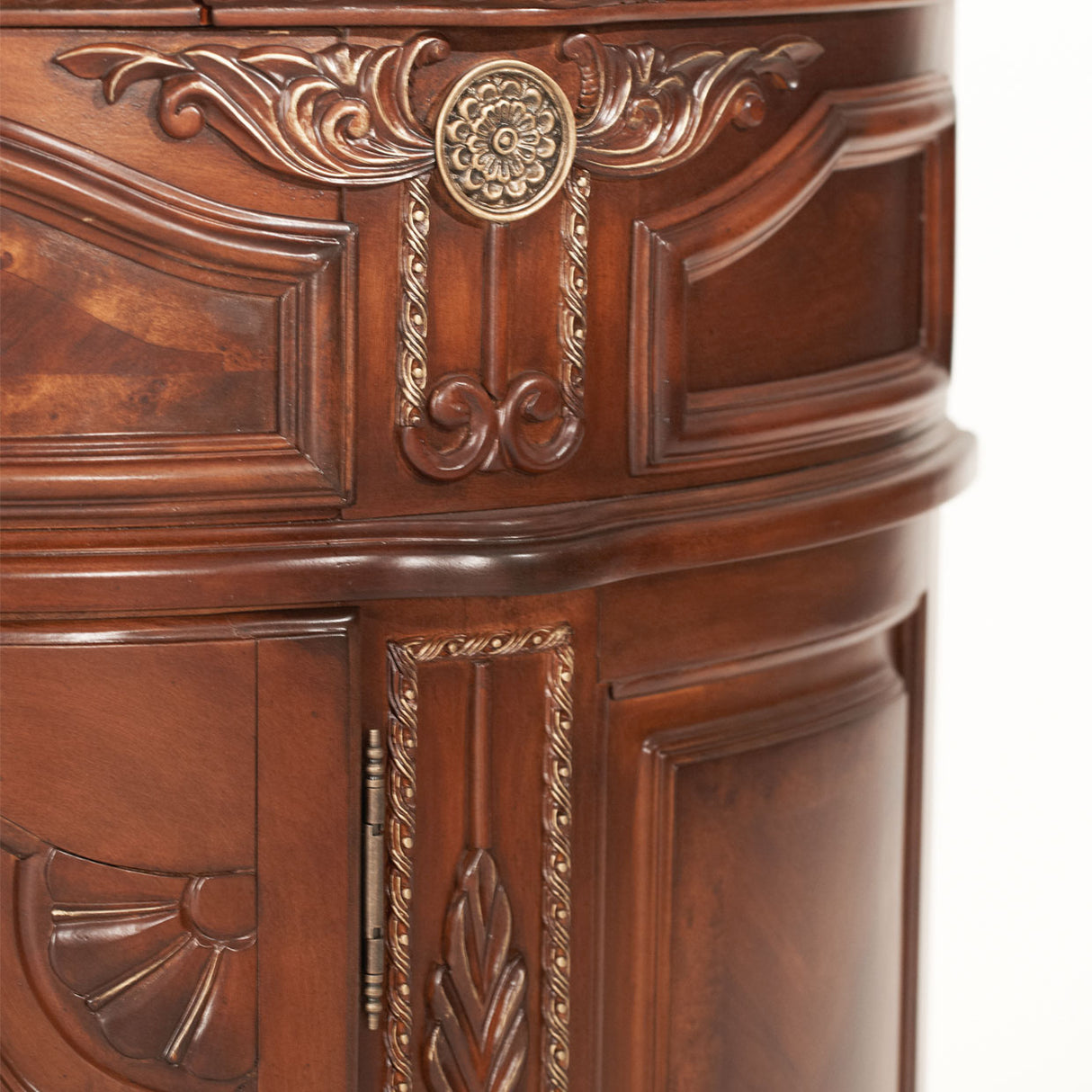 Cortina Honey Walnut Nightstand from Michael Amini - Luna Furniture