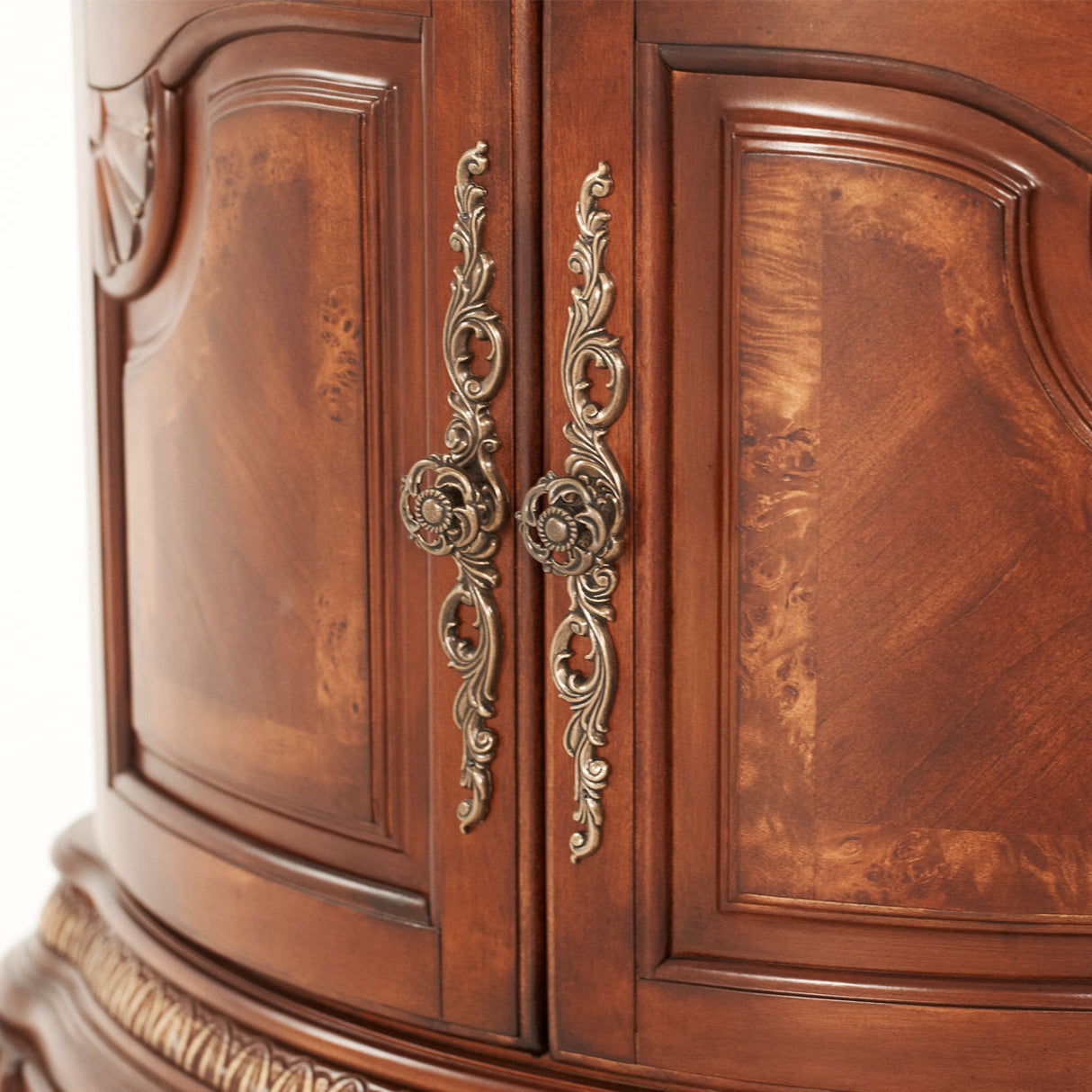 Cortina Honey Walnut Nightstand from Michael Amini - Luna Furniture