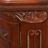 Cortina Honey Walnut Dresser With Mirror from Michael Amini - Luna Furniture