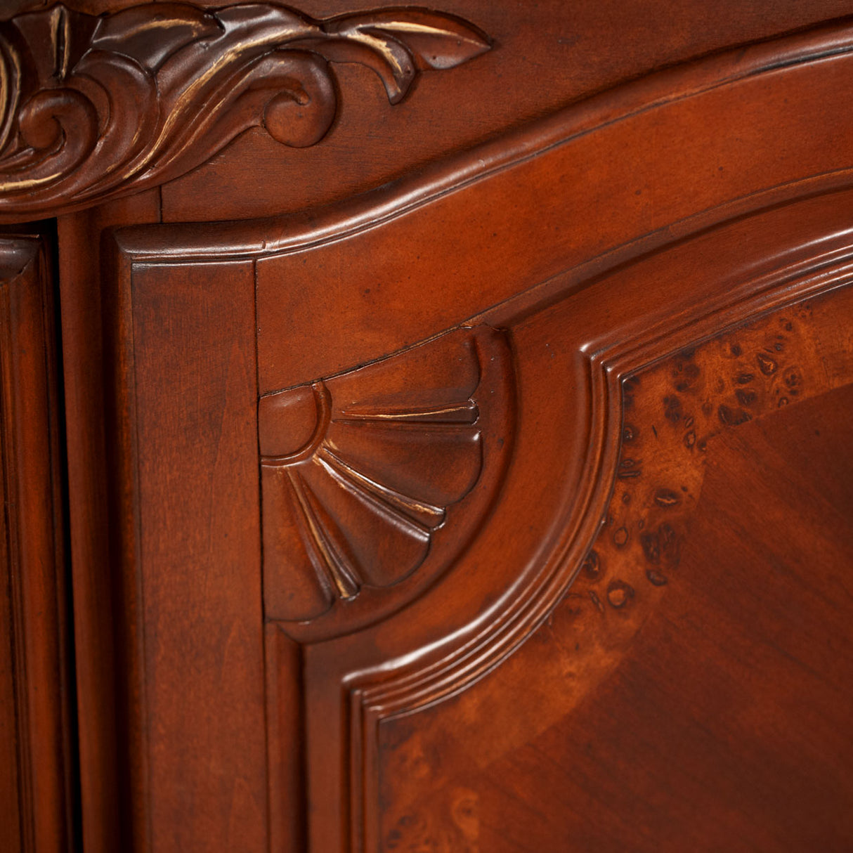 Cortina Honey Walnut Dresser from Michael Amini - Luna Furniture
