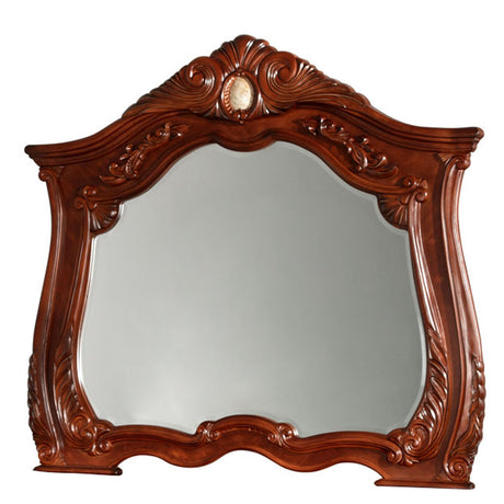 Cortina Honey Walnut Dresser Mirror from Michael Amini - Luna Furniture