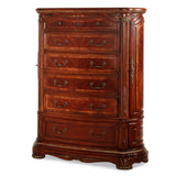 Cortina Honey Walnut Vertical Chest from Michael Amini - Luna Furniture