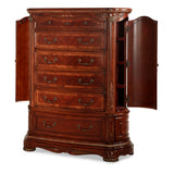 Cortina Honey Walnut Vertical Chest from Michael Amini - Luna Furniture