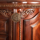 Cortina Honey Walnut Vertical Chest from Michael Amini - Luna Furniture