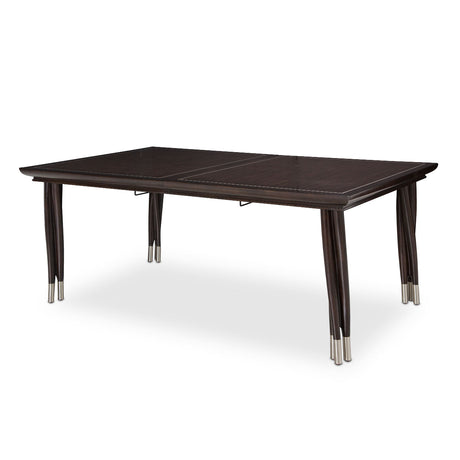 Paris Chic Espresso Rectangular Dining Table from Michael Amini - Luna Furniture
