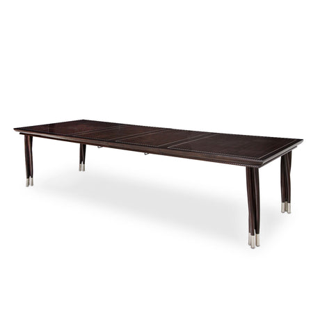 Paris Chic Espresso Rectangular Dining Table from Michael Amini - Luna Furniture