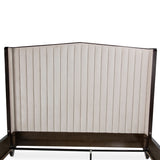 Paris Chic Espresso Queen Tufted Panel Bed (3 Pc) from Michael Amini - Luna Furniture