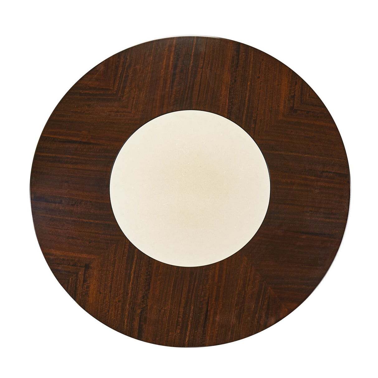 Paris Chic Espresso 48'' Round Dining Table from Michael Amini - Luna Furniture