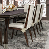 Paris Chic Espresso Asmb. Side Chair Espresso from Michael Amini - Luna Furniture