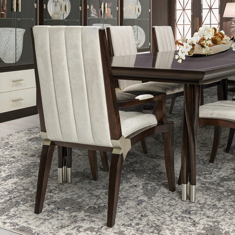 Paris Chic Espresso Asmb. Arm Chair Espresso from Michael Amini - Luna Furniture