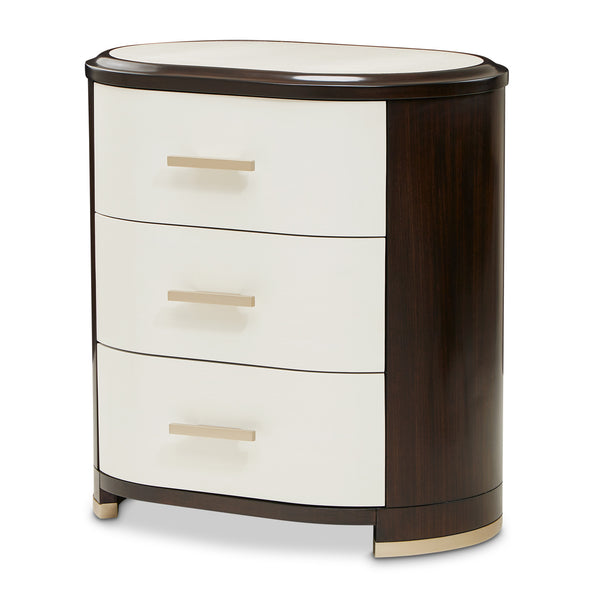Paris Chic Espresso Nightstand Espresso