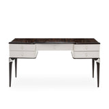 Paris Chic Espresso Vanity/desk Espresso from Michael Amini - Luna Furniture