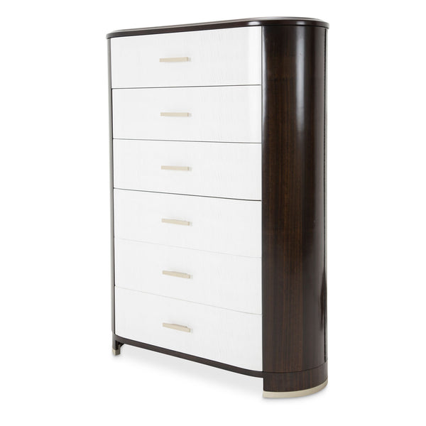 Paris Chic Espresso 6 Drawer Chest Espresso