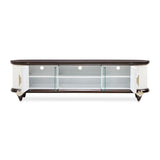 Paris Chic Espresso Media Cabinet from Michael Amini - Luna Furniture