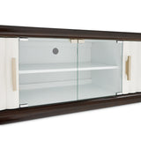 Paris Chic Espresso Media Cabinet from Michael Amini - Luna Furniture