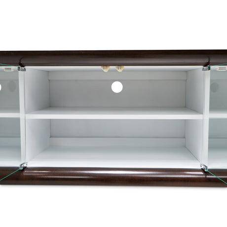 Paris Chic Espresso Media Cabinet from Michael Amini - Luna Furniture