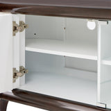 Paris Chic Espresso Media Cabinet from Michael Amini - Luna Furniture