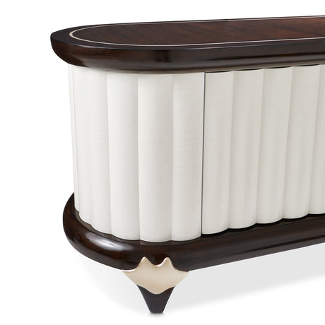 Paris Chic Espresso Media Cabinet from Michael Amini - Luna Furniture