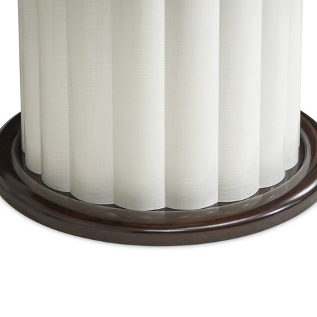 Paris Chic Espresso 60'' Round Dining Table from Michael Amini - Luna Furniture