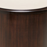 Paris Chic Espresso Oval Cocktail Table from Michael Amini - Luna Furniture