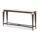 Paris Chic Espresso Console Table Espresso from Michael Amini - Luna Furniture