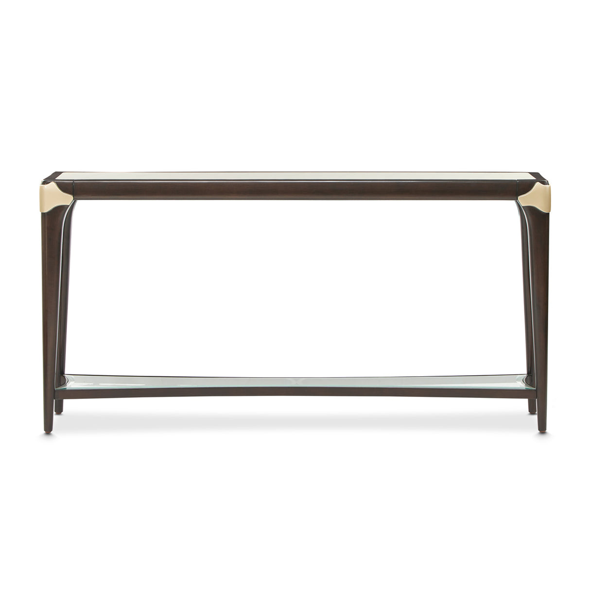 Paris Chic Espresso Console Table Espresso from Michael Amini - Luna Furniture